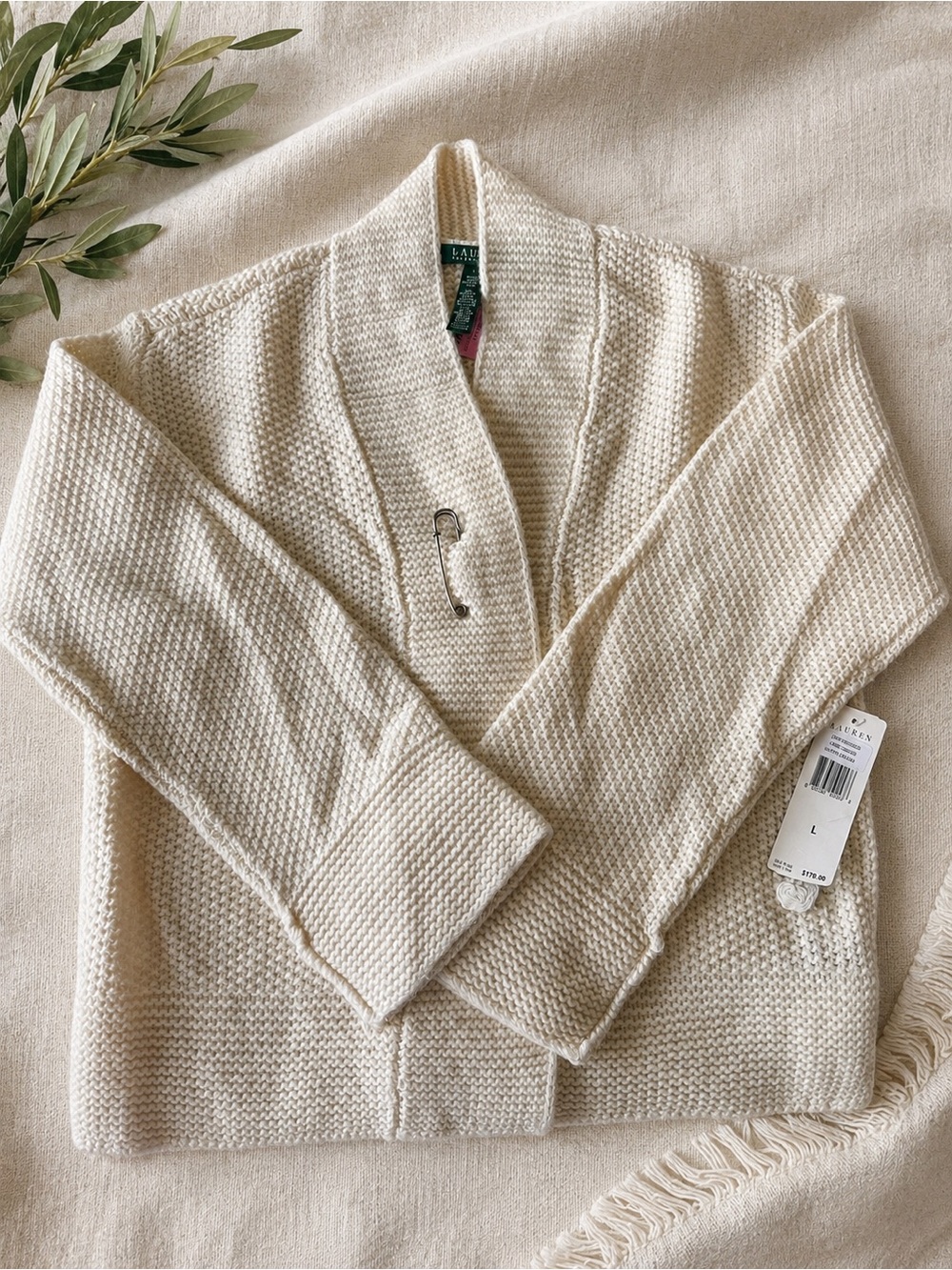 Vintage NWT Lauren Ralph Lauren knit sweater